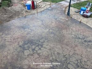 stamped concrete Evansville