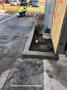 concrete layout IN